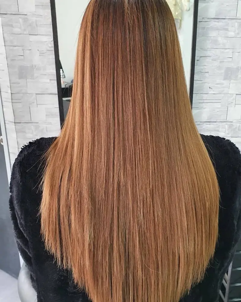 Trabalho de cabelo no Salão Eva